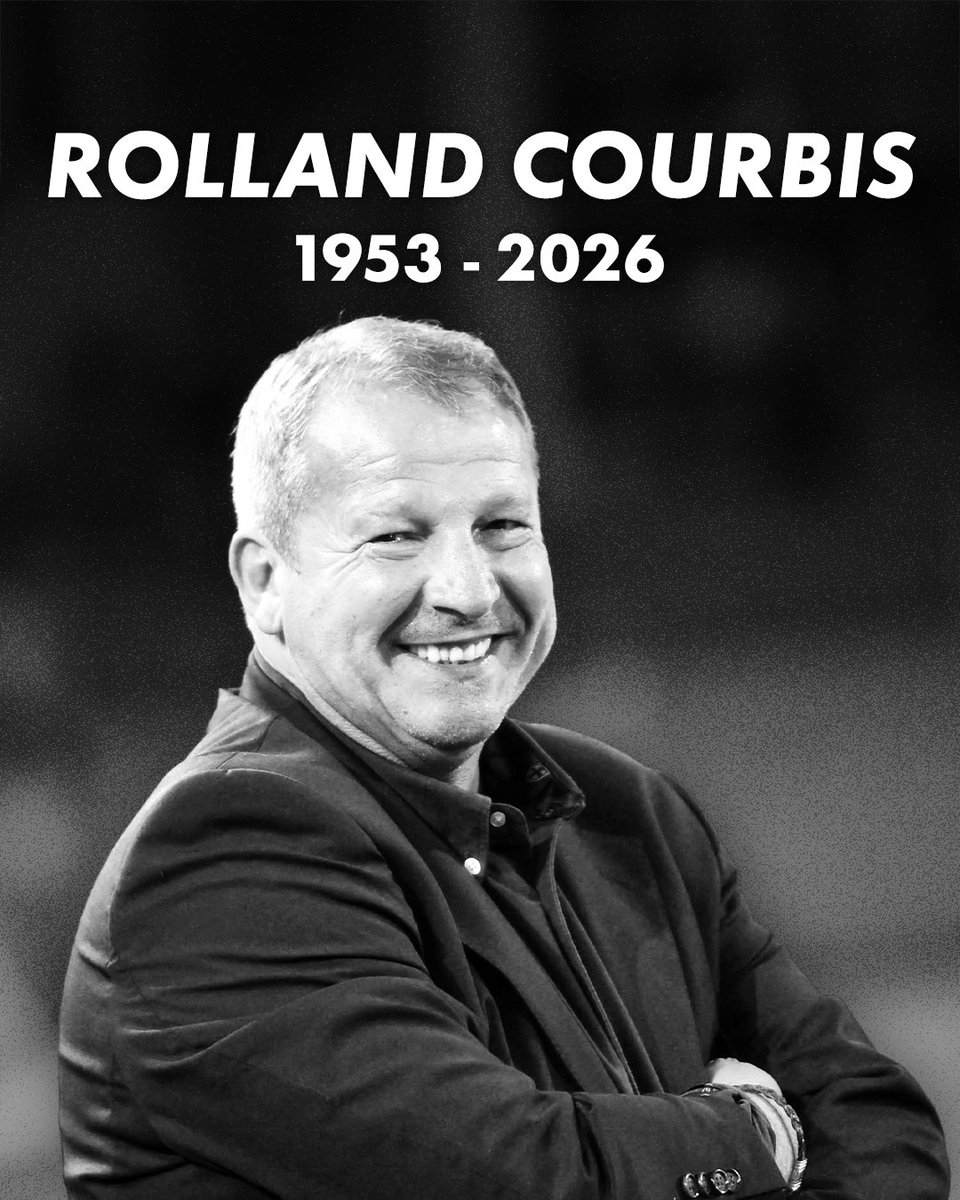 CanalplusFoot's tweet image. Rolland Courbis est décédé ce lundi 12 janvier 2026 à l'âge de 72 ans.

Grand monsieur du football français, il aura marqué l'ensemble des clubs par lesquels il est passé, de l'Olympique de Marseille à l'AS Monaco, sans oublier Bordeaux, Toulon ou encore Montpellier.

Nos pensées…
