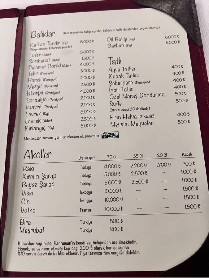 haberfilesi's tweet image. KOÇ’LARIN YEDİĞİ BALIK OLAY OLDU! 

Koç Holding Onursal Başkanı Mustafa Rahmi Koç, geçtiğimiz hafta oğlu Mustafa Koç'un kızları Esra Koç ve Aylin Koç ile oğlu Ali Koç'un çocukları Leyla Sadberk Koç ve Kerim Rahmi Koç'la birlikte Balıkçı Kahraman'a gitmişti.
Koç'ların ziyareti…