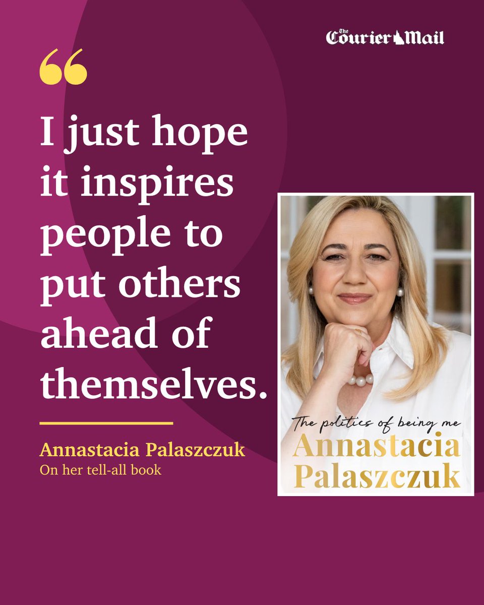 Former Queensland Premier Annastacia Palaszczuk says she will finally lift the lid on the end of her political career in her long-awaited memoir.

Read more: bit.ly/49x2ajm