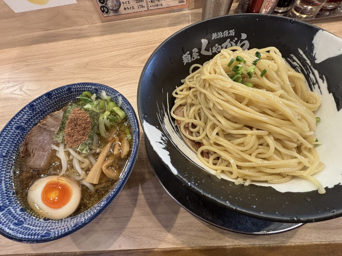 実はつけ麺が好きです🍜