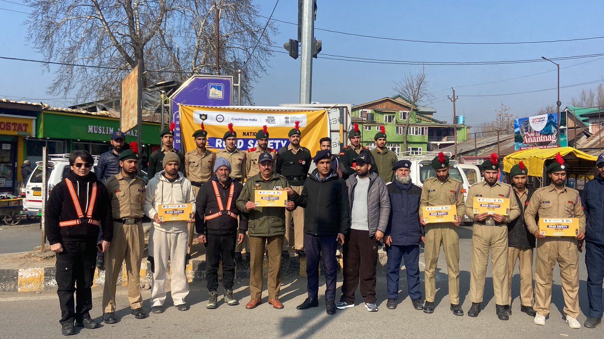 Kashmir Road Safety Foundation tweet media
