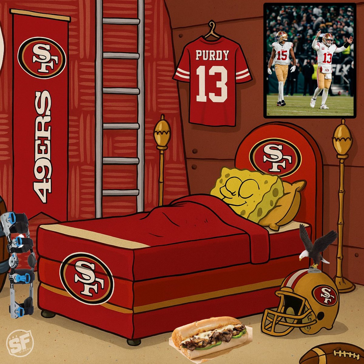 TheSFNiners's tweet image. Goodnight 😴
