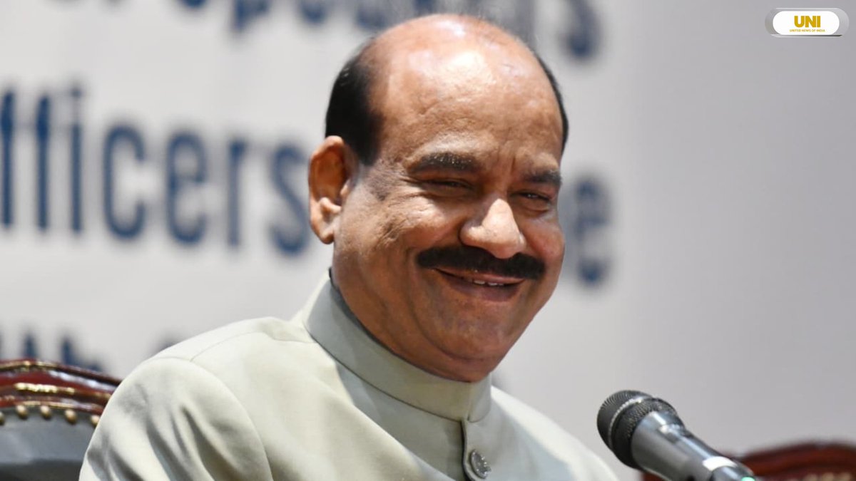 uniindianews's tweet image. In Photos | Lok Sabha Speaker Om Birla addressed a press conference in Delhi today.

📸: Prem Singh / UNI

@ombirlakota | @loksabhaspeaker |  #LokSabhaSpeaker | #OmBirla | #PressConference | #Delhi