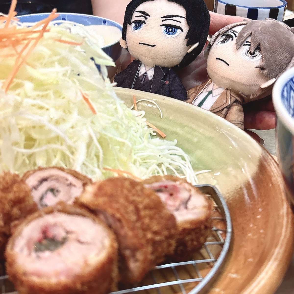 ma__nucha's tweet photo. 💴BUL💴
やよいとぬい
トンカツとぬい
やよい盛れる https://t.co/LeiQowfiMk