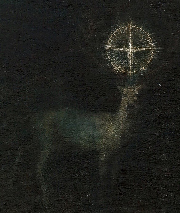 ArtorOtherThing's tweet image. The Vision of Saint Hubert (1890)

— by Franz von Stuck