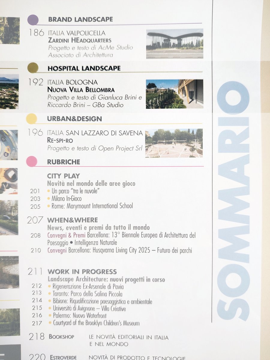 Uscito in versione cartacea il n. 62 di TopScape con l'articolo su Nuova Villa Bellombra

#topscape #paysage #gbastudio #gbalab #architecture #architettura #news #green #hospital #park #design #progetto #bologna

gbastudio.it/news.php?open=…