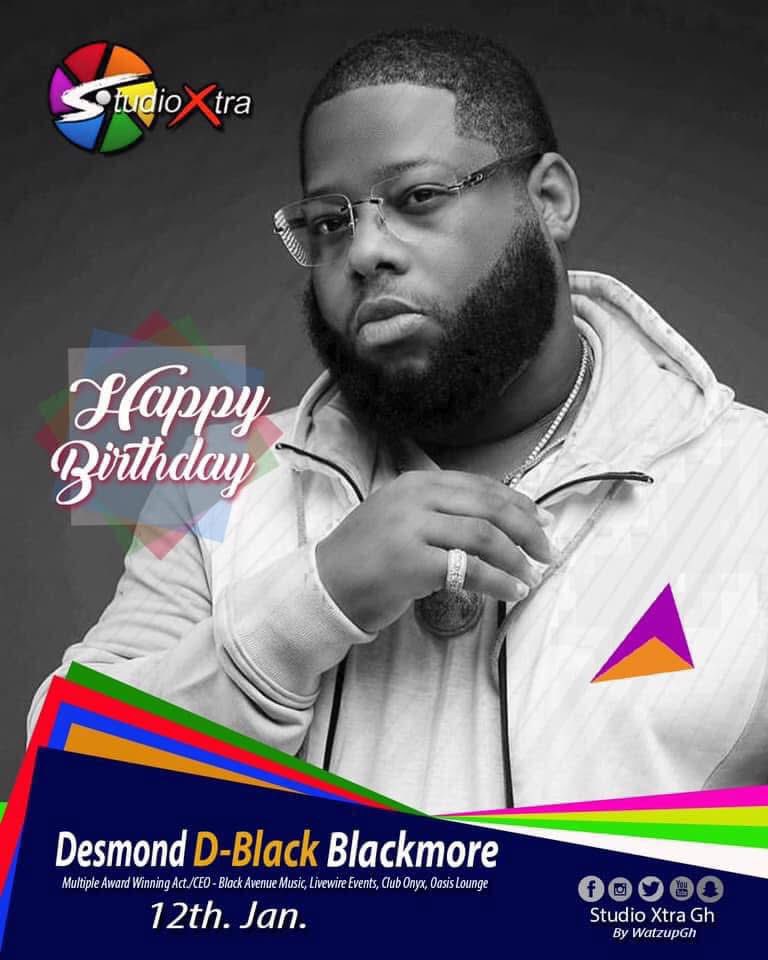 Biggest Birthday Shout to the Enjoyment Minister Himself <a href="/DBLACKGH/">D-Black</a>  🎉🎉⚡️⚡️ 

#CelebrateLife #StudioXtraGh #Watzupagh