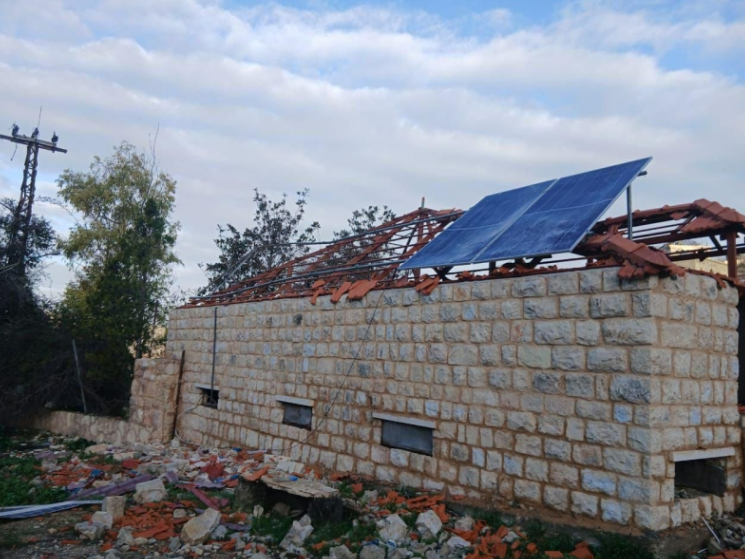 إستهداف إسرائيلي يطال معلماً تراثياً في جنوب لبنان 