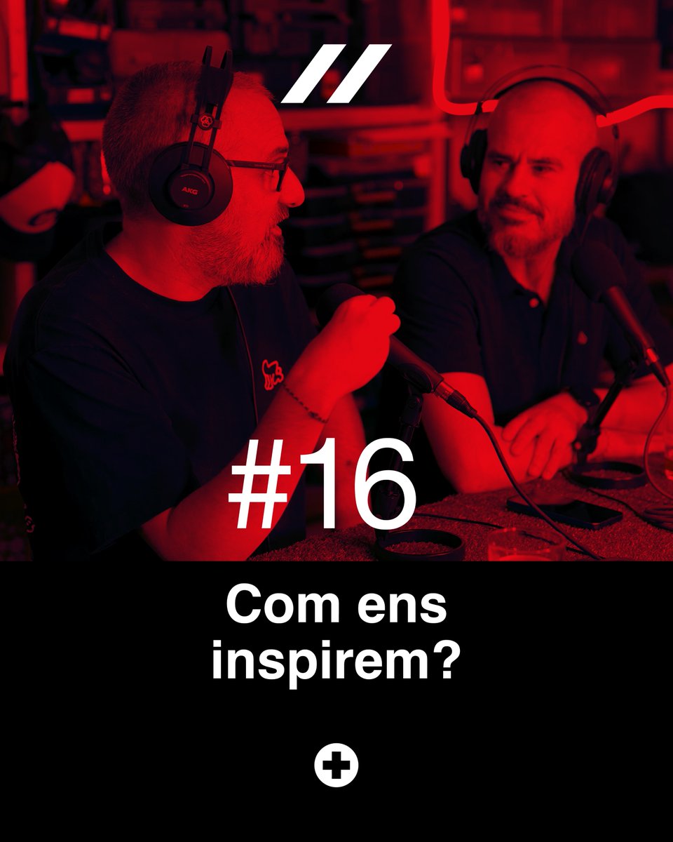 Després de moltes setmanes, tornem! 🎙
Nou capítol #16: D’on surt la inspiració? Manies creatives, referents, bloquejos i petites obsessions visuals

Spoiler: la inspiració no apareix del no-res… però tampoc quan la forces

El tens aquí: youtu.be/i4pSHxNwah4?si…