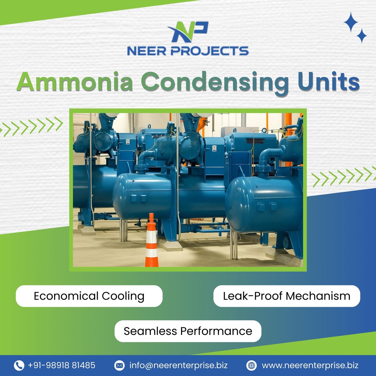 neerenterprise's tweet image. Achieve economical, leak-proof cooling with ammonia condensing units designed for durability and low maintenance across industrial applications.

Visit: neerenterprise.biz/products/ammon…

#NeerEnterprisePvtLtd #NeerProjects #AmmoniaCondensingUnits #EconomicalCooling #LeakProofMechanism