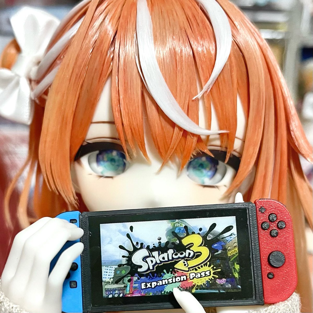 スプラ3(꒪ˊ꒳ˋ꒪)
#りかしぃキャッチして