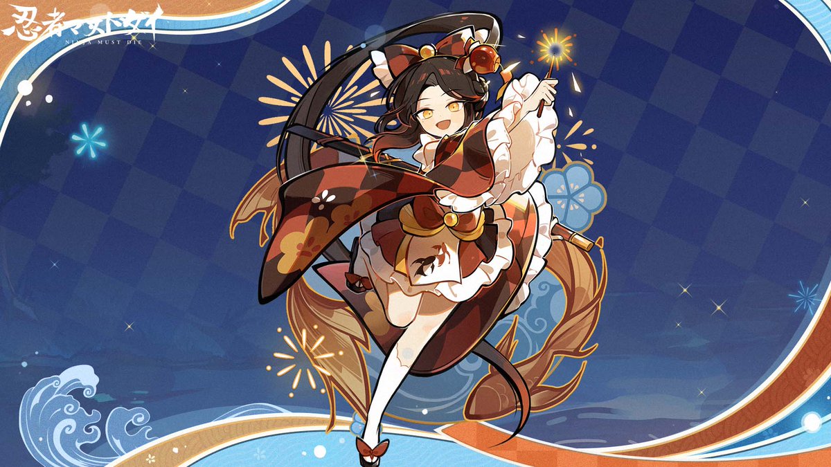 ✨【壁紙シェア】 【鯉躍り・鯉】 「鍛冶の里に花火と祭りは不要だ