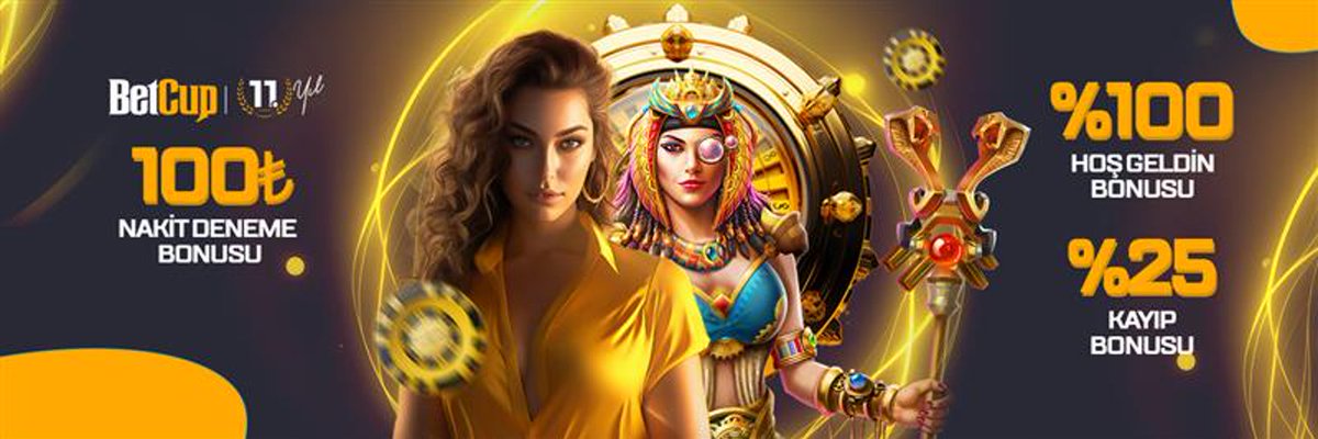 💸 #Betcup'da  şans oyunları ile büyük kazançlar sizi bekliyor! 
Yüksek oranlar, heyecanlı anlar ve büyük ödüller… 
Katılın, kazanın! 
500 ₺ deneme bonusu için kayıt oluştur! 

t2m.io/hizligiris
#bahislion #betmov #polobet  #sansbet #Iran