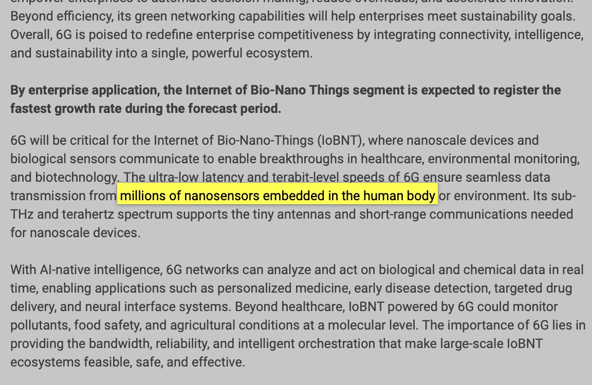 CorinneNokel's tweet photo. Millions of Nanosensors Embedded In the Human Body
Medical #IoBNT #BioCyberInterface
Internet of Bio-Nano Things #6G #Market
Healthcare 4.0 #ETSI #smartBody
https://t.co/kIN4jI29eR
https://t.co/Iy1ynW8BuK
https://t.co/rHV1qLHBwK https://t.co/FUxCUE9YBG