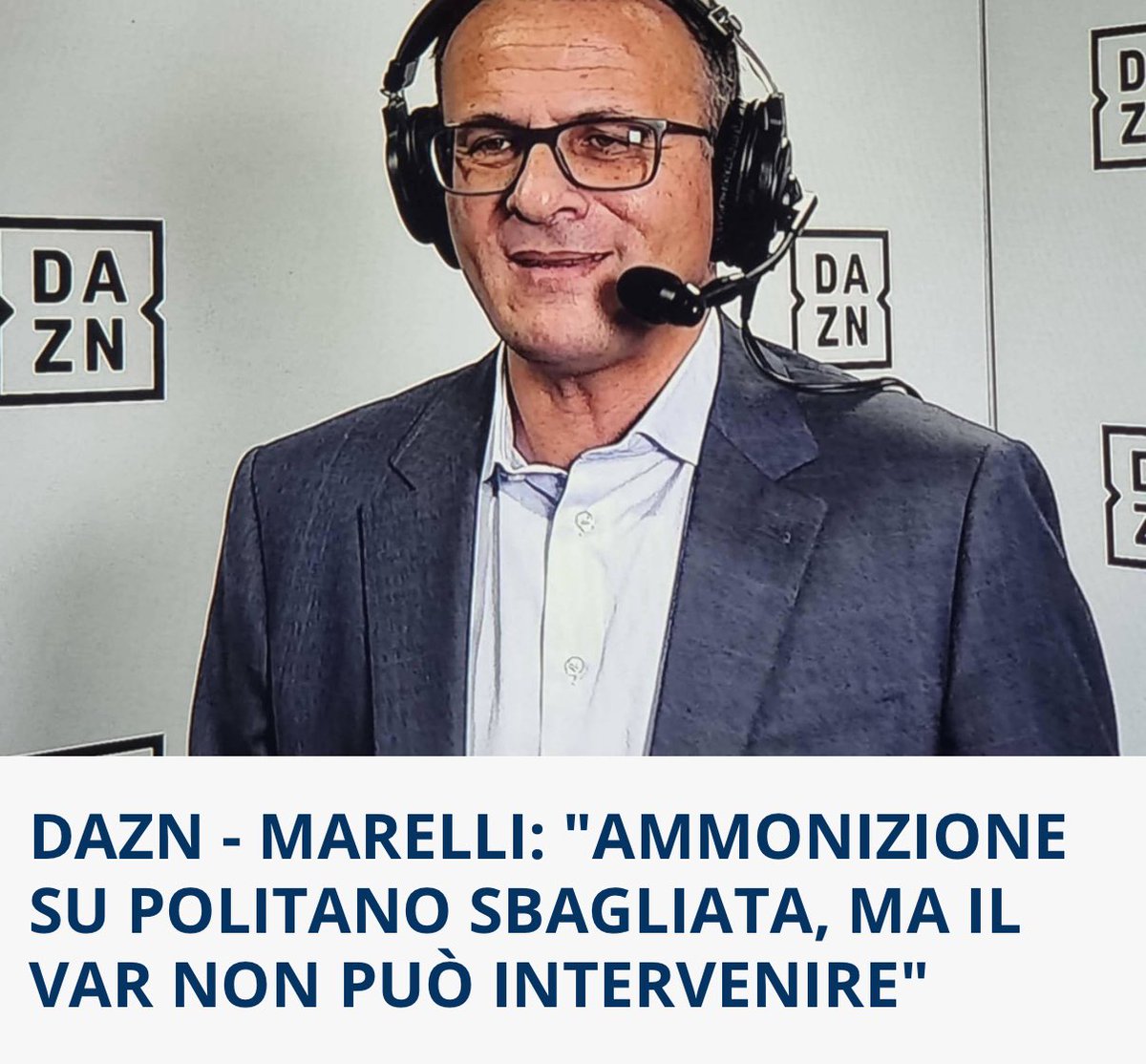 Il Var sullo step on foot può intervenire solo se richiesto da Marotta