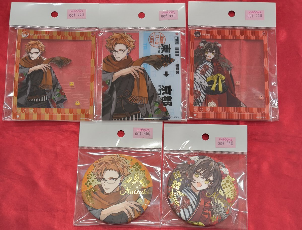 東京エイリアンズ 推し旅 JR東海 箔押し缶バッジ 雨宮零士 - 明明 東京