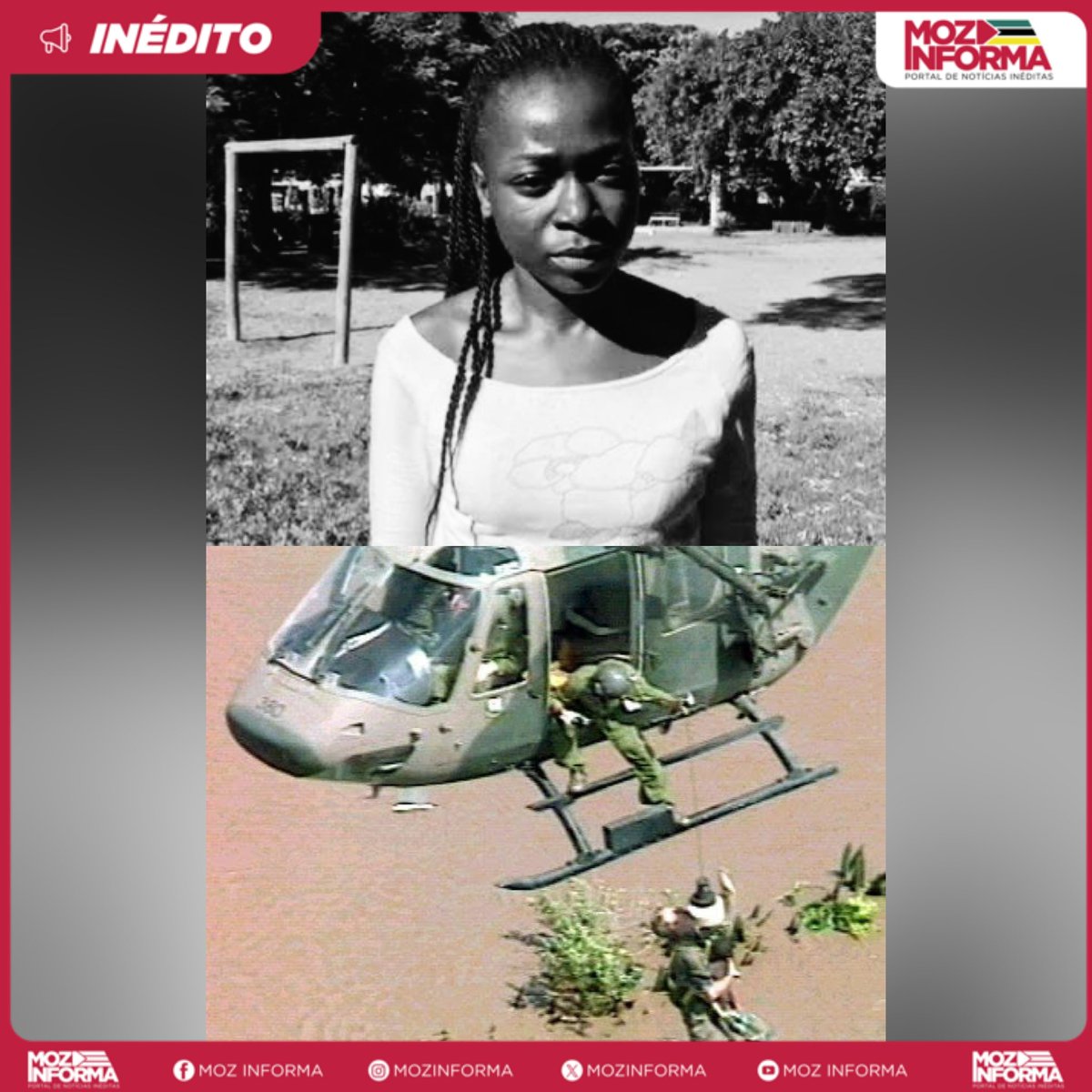 mozinforma's tweet image. ‼️ Rosita, menina que ficou mundialmente conhecida por nascer numa árvore durante as cheias de 2000 em Moçambique, morreu hoje vítima de doença, na Província de Gaza, Chibuto, após vários dias internada no Hospital Rural de Chibuto.

©️ NTaimo