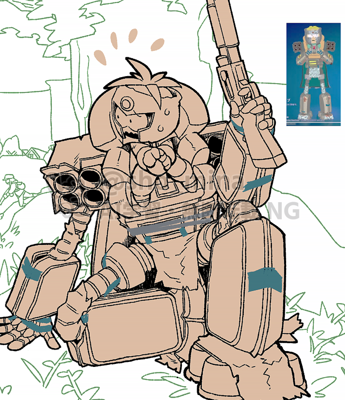 sho_mina's tweet image. WIP　#spbutters