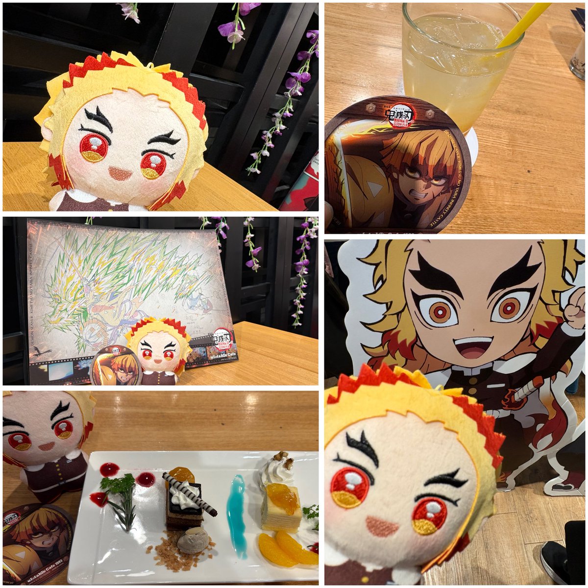 ufotableカフェに行ってきたよ✌️
提供まで1時間かかるとは思わんかったぜ🙃😇😭