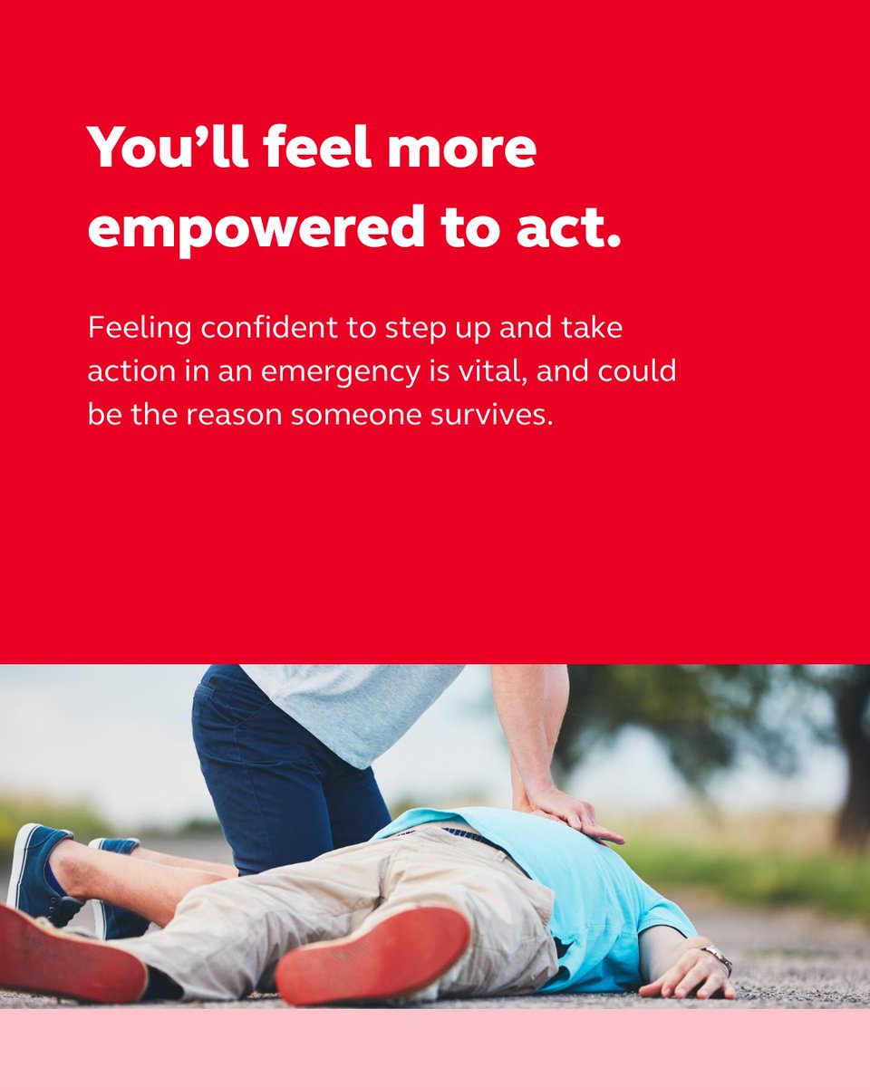 Don't wait until it's too late to learn CPR.

It only takes one hour, but that hour could help you save someone's life one day.

👉 Swipe for four powerful reasons to learn CPR.

Ready to feel CPR confident? Visit lifesaver.org.uk to start learning!