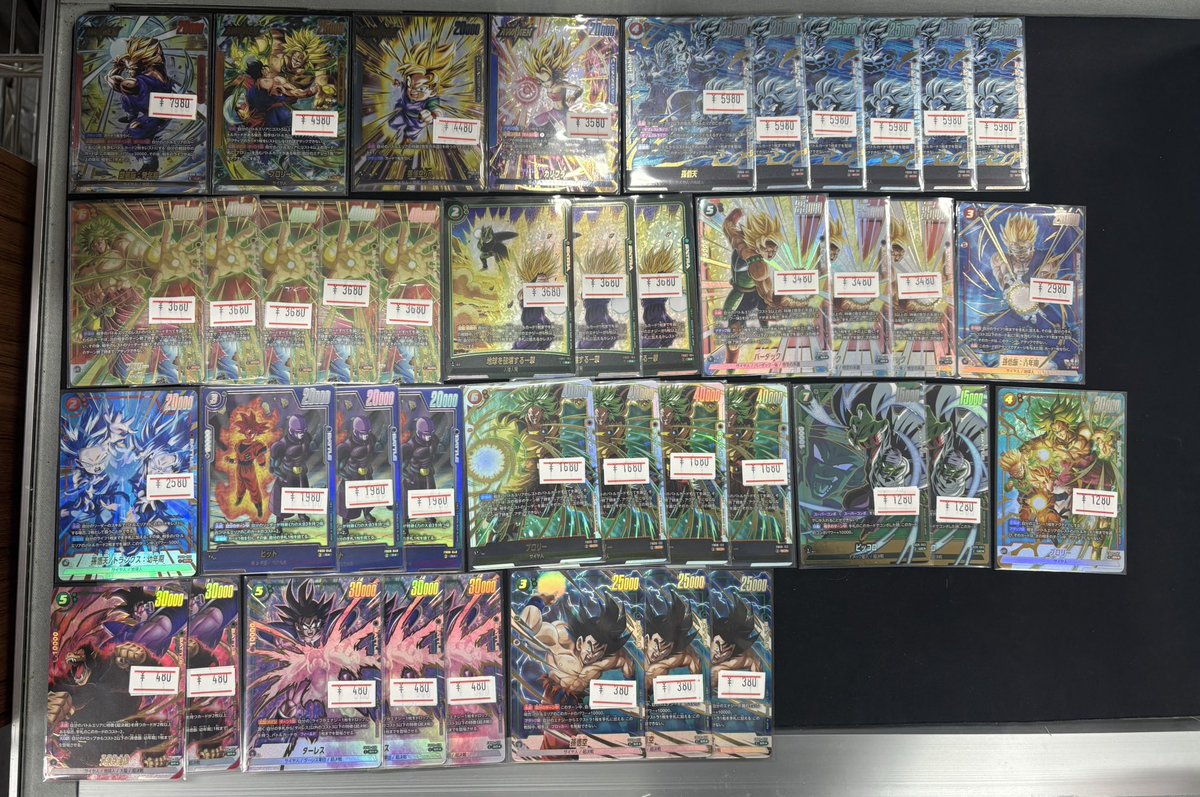 K9 デッキパーツ フルコンプ＋おまけ フュージョンワールド最新弾メンテナンス行いました‼ 昨日優勝した孫悟