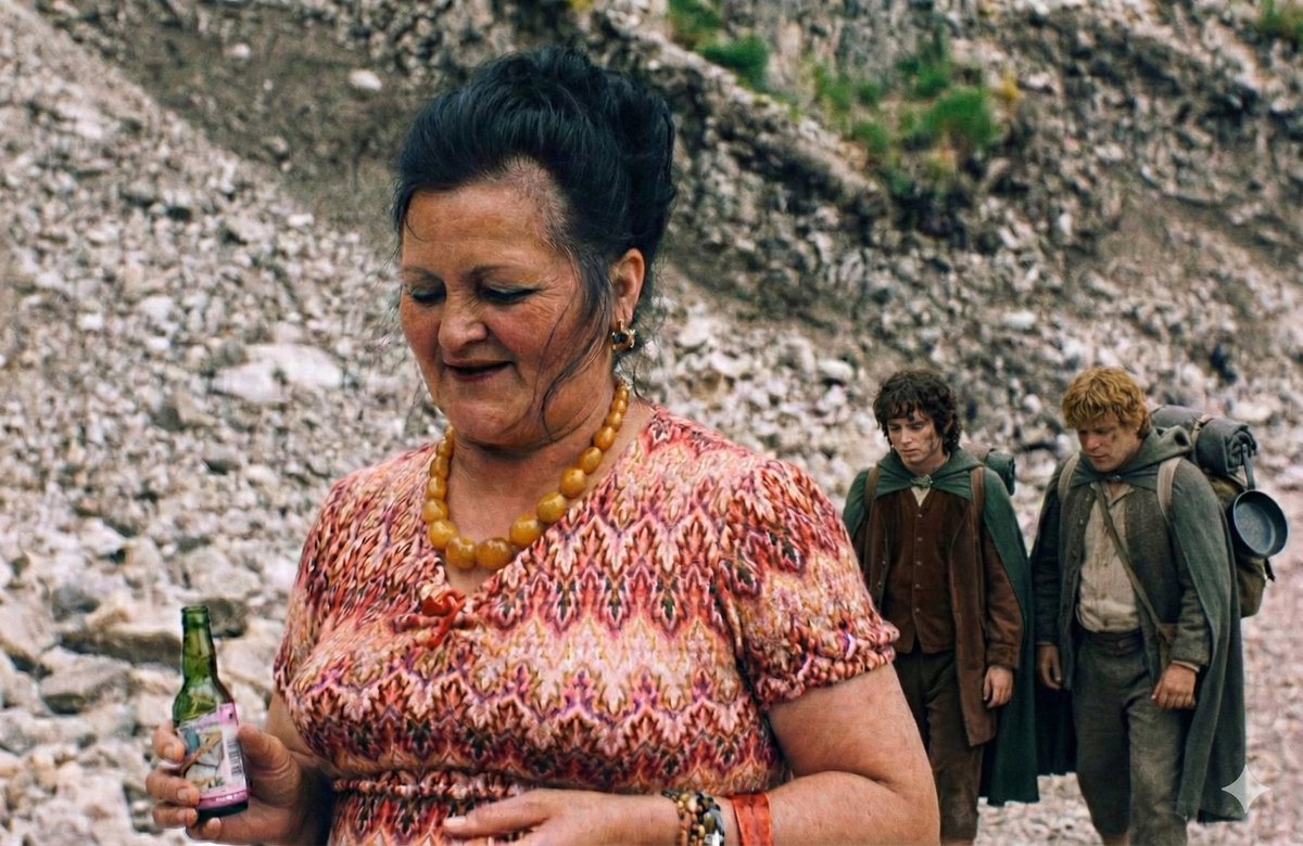 Hajde Baginse, ti ga prvi zalilaj.