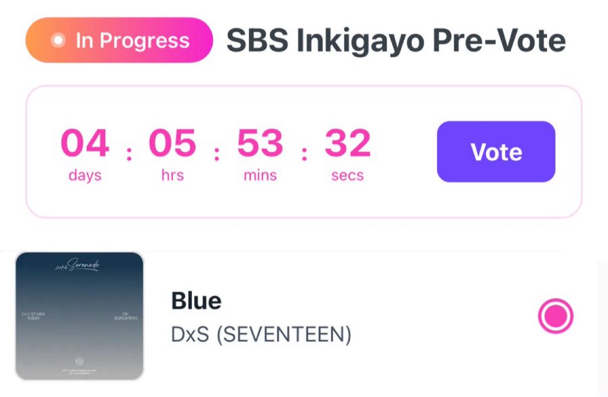 jajeanmyeon's tweet image. 📢IF YOU SEE THIS, PLS RETWEET!

LINC PRE VOTING IS NOW OPEN 🗳️

OPEN YOUR LINC APP AND VOTE FOR  Dokyeom x Seungkwan “Blue”

🗓️ Jan 12 - Jan 16 11:59pm (KST)

🗳️A vote requires 30 Fan points (you can vote up to 10 times per day) 

DxS SERENADE OUT NOW…