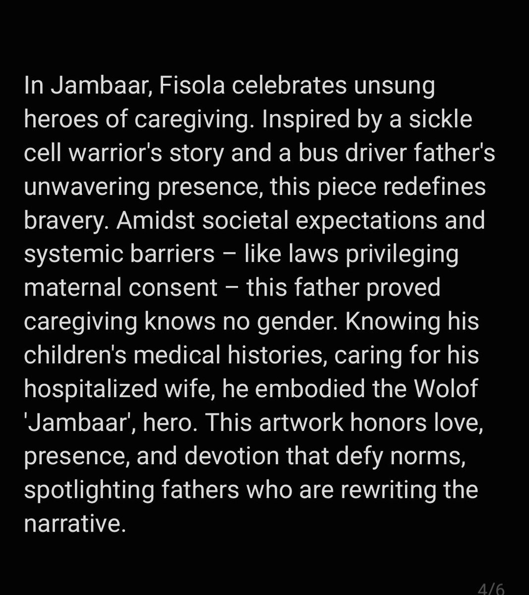 FFisolami's tweet image. Jambaar. 
Acrylic on Canvas 
88X68.5cm