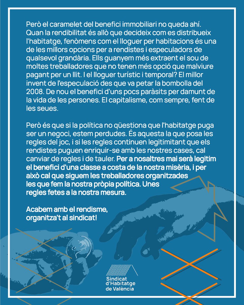 Sindicat d'Habitatge de València tweet media