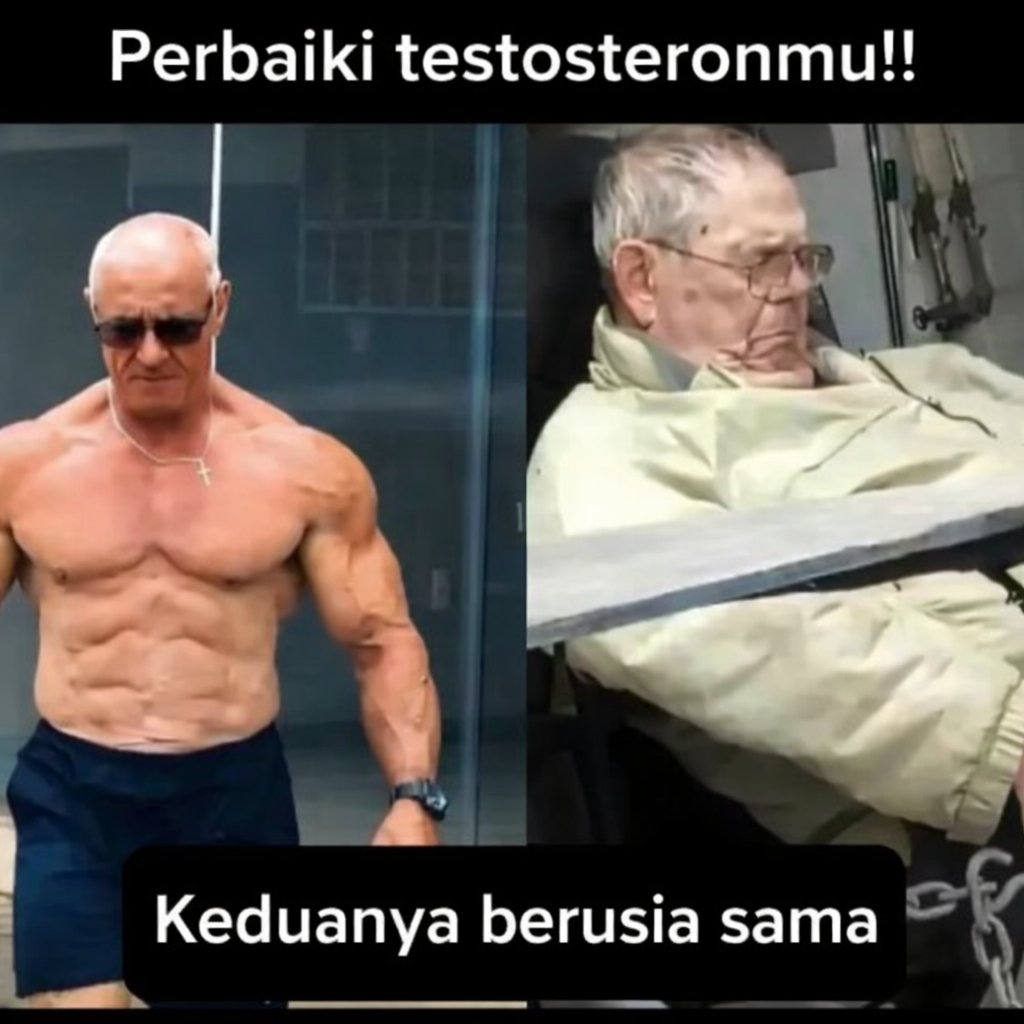 robinstrathi's tweet image. Ciri-ciri testosteron rendah : 

- Ereksi lemah / no "morning wood"
- Otot menyusut, kekuatan menurun
- Lemak meningkat (terutama perut)
- Mood menurun / mudah marah
- Fokus &amp;amp; motivasi rendah
- Mudah lelah / no energy 
- Kepercayaan diri menurun
- Libido rendah
