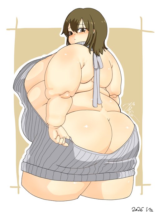 あまり描いてこなかった背中肉!!! 