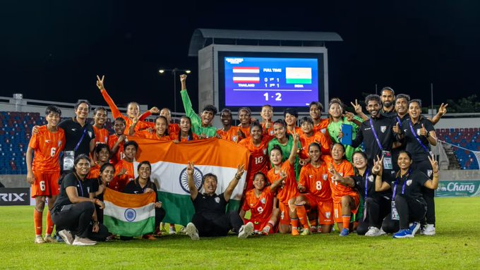GREAT NEWS FOR INDIA FOOTBALL 

Coca-Cola officially comes on board as the sponsor of Indian Women’s Football for the next three years! 

This partnership is a massive boost to the sport and will empower our women athletes to shine brighter on the international stage!