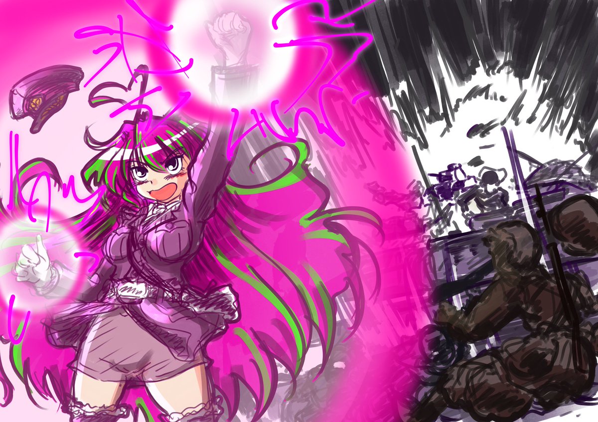 #三連休はフォロワーさんが増えるらしい
1次創作メインやで、よろしく( '∀`) 