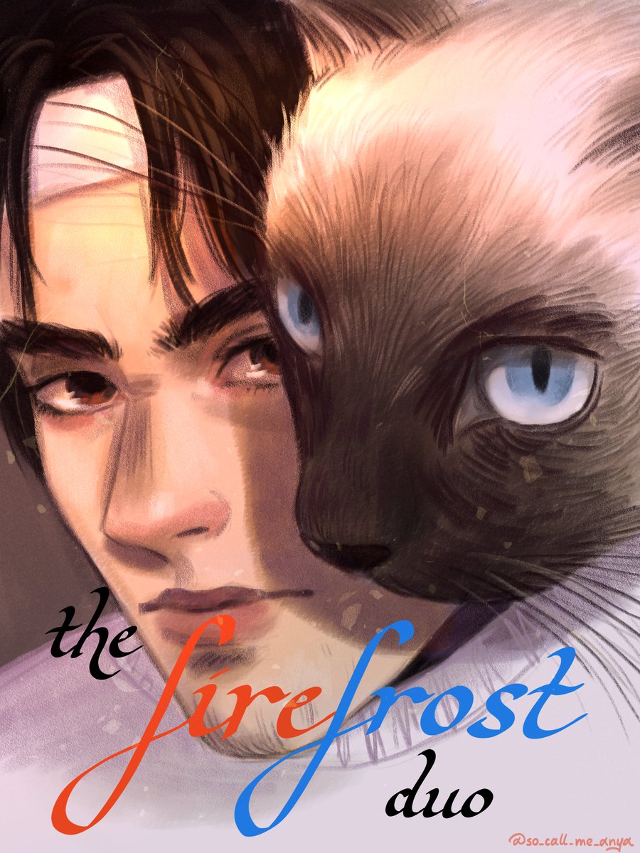 so_call_me_anya's tweet image. these guys surprisingly were so op💪
(idk if there's other name for this duo, I thought firefrost sounds cool)
#sapnapfanart #antfrostfanart