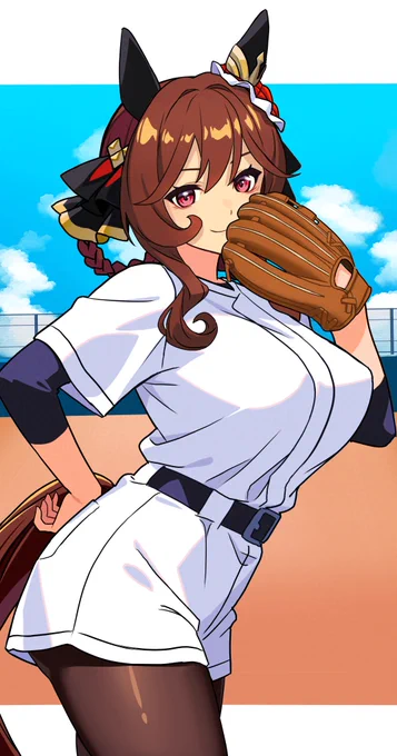 貴婦人の投球にご注意を
#ウマ娘 