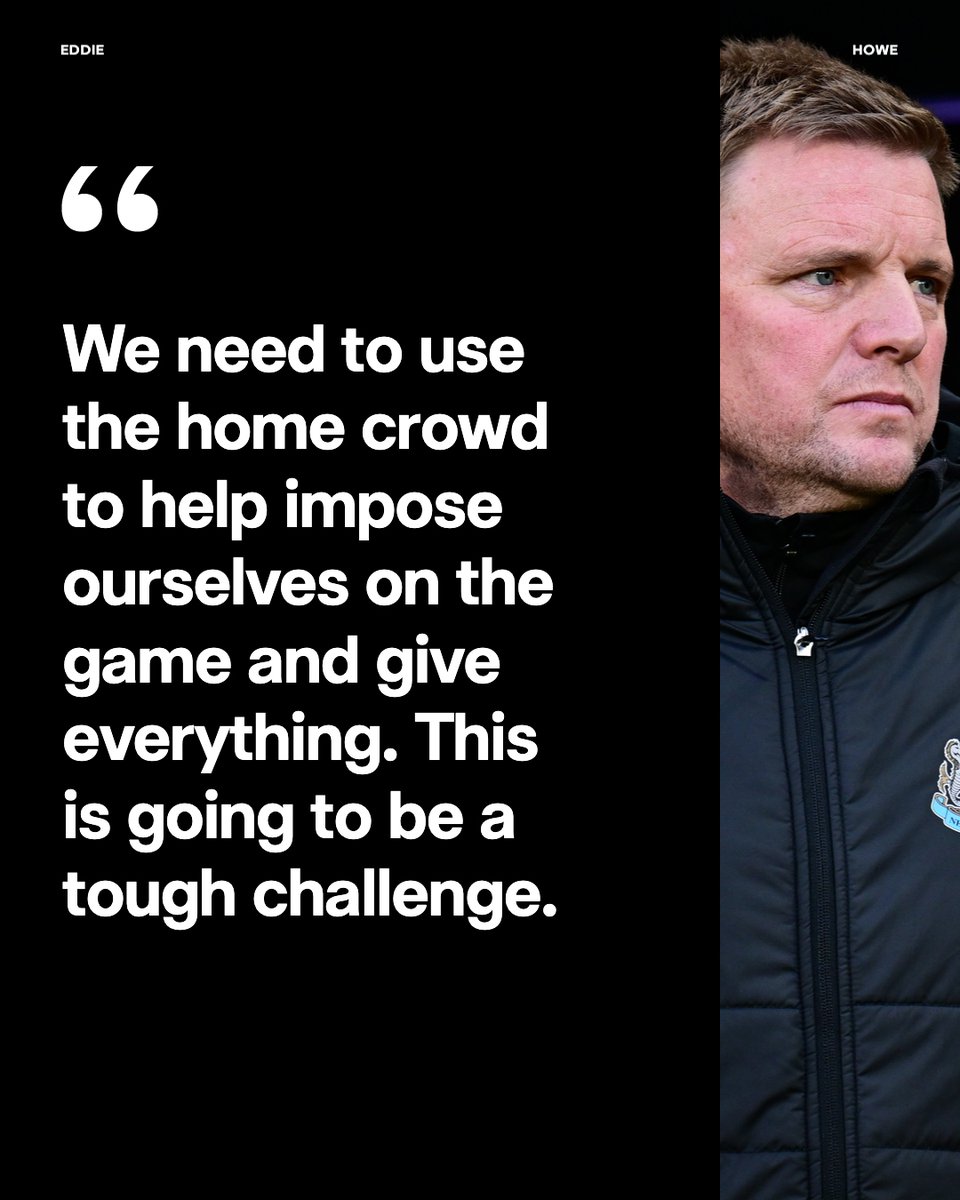 🎙️ Eddie Howe speaks to the media ahead of our Carabao Cup first-leg against Manchester City. 

You can watch the full press conference as live on the Official Newcastle United App now. 📲