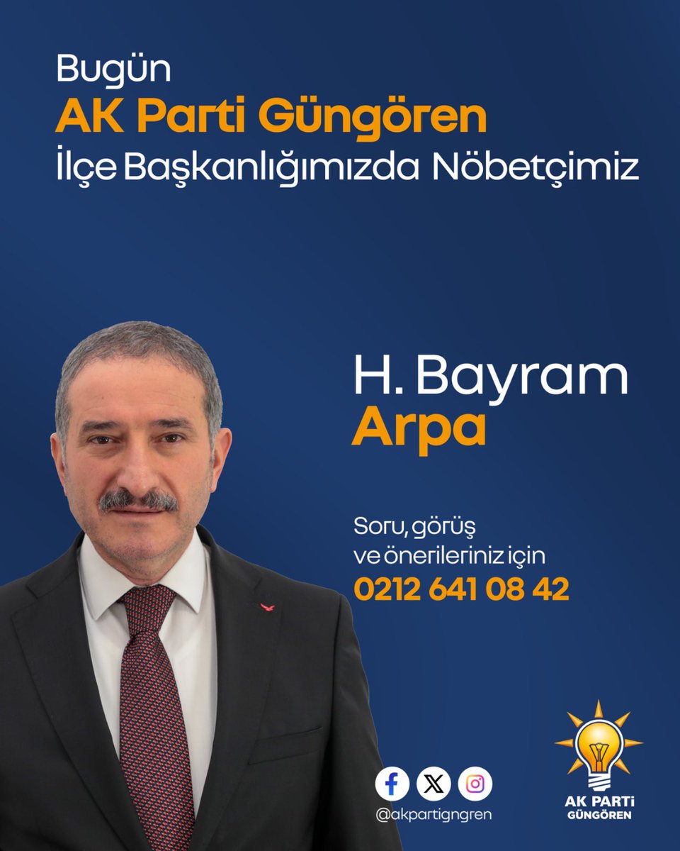 AK Parti Güngören tweet media