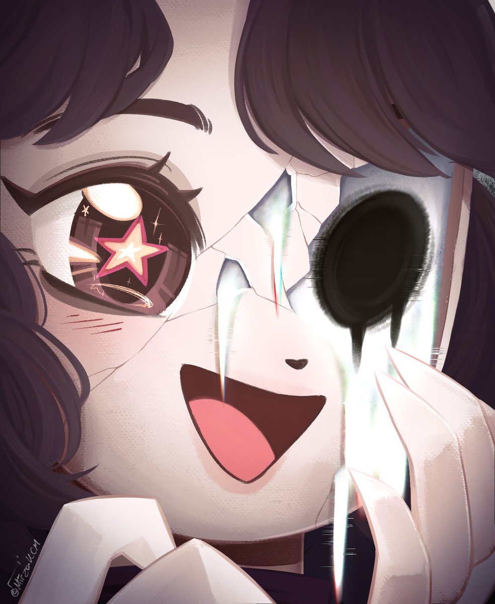 MirzaKCM's tweet image. Practicando otro tipo de coloreado a ver si me saca del bloqueo wiii(?