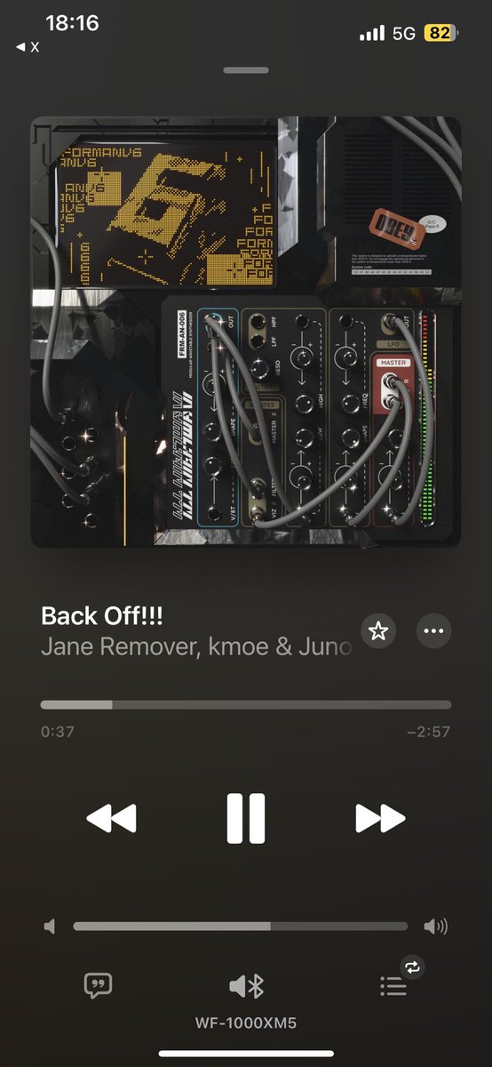 うーん、最強！！
疲れてる時は強い音と展開でぶん殴られないと音楽をあまり楽しめない、音割れ万歳みたいな頭になってしまう

Jane Remover,kmoe &amp; Juno-Back Off!!!

 #葉月ちゃんのなうぷれ