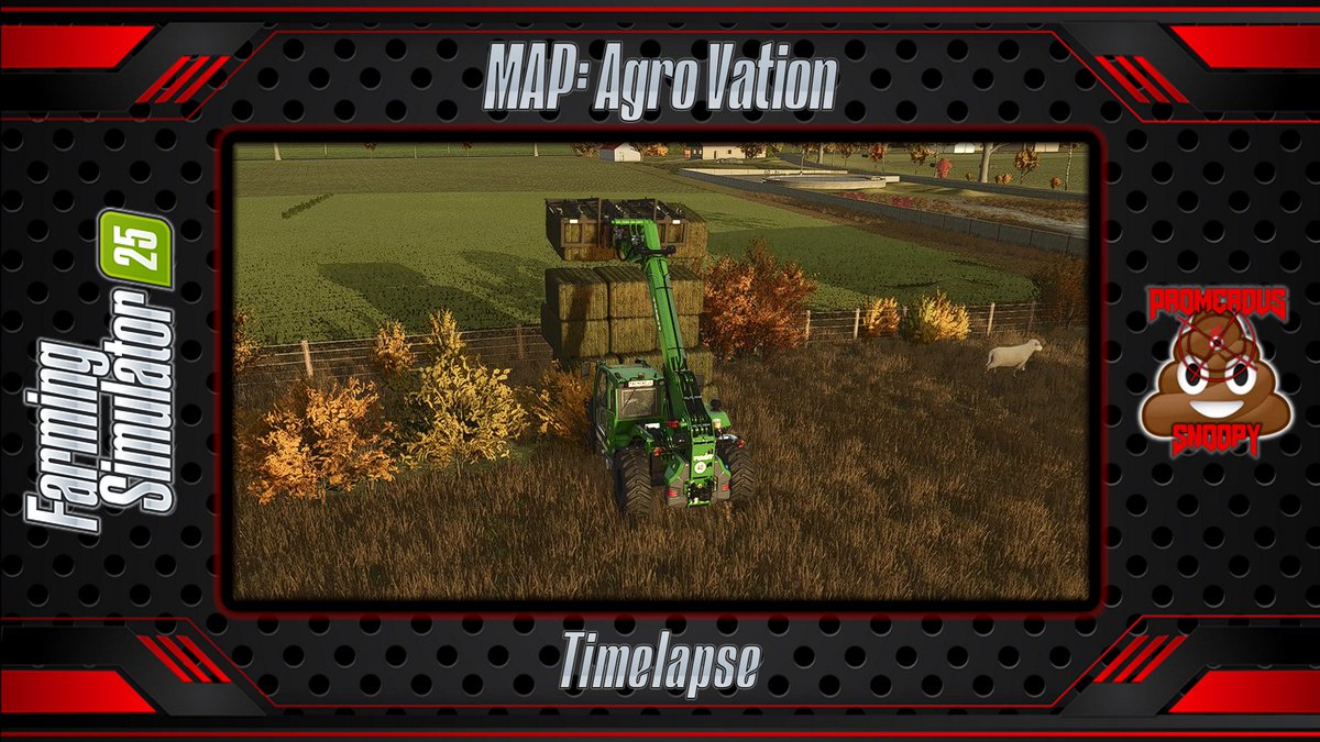 ProMerdusSnoopy's tweet image. Ave Gente!
#Nuovo #Timelapse su #Farmingsimulator25!
youtu.be/RbynneUkI_M
#ProMerdus #gameplay #WeeklyFarming #FS25 #horsch #AgroVation
#YouTube #Twitch #Artlist
#TikTok ► tiktok.com/@promerdus_sno…