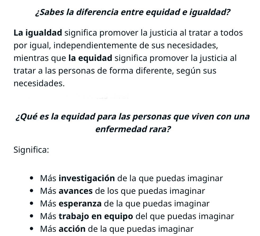 NoInvisibles's tweet photo. Quedan 50 días para nuestro #DiaMundialdelasEERR #RareDiseaseDay 💚💜
Lo dedicamos a la #equidad, #EquityInDiagnostics
En el #diagnóstico eso significa que todos, sin importar su edad, género, raza o circunstancias, merecen la misma oportunidad de recibir un diagnóstico oportuno.
Es el primer paso para cerrar las brechas‼️💪
@rarediseaseday te lo amplía aquí👇
https://t.co/dAB8LS8hIj
