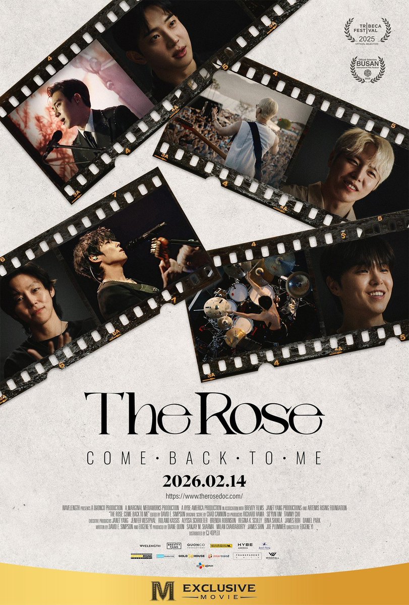 ThTherose's tweet image. 14 กุมภา วันวาเลนไทน์ ❌
14 กุมภา ไปดูสารคดีเดอะโรส Come Back To Me ✅

🎸 “จากฮงแดสู่ Coachella — เรื่องจริงของเสียงดนตรีที่ไม่ยอมจำนน”

จำหน่ายตั๋ว 15 มกราคม ผ่านช่องทาง major cineplex ทุกช่องทาง

ราคาเริ่มต้น 350฿

#เดอะโรส #더로즈 #TheRose #ComeBackToMe