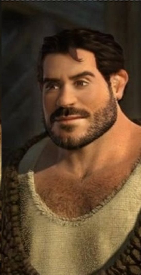 My friends were making the comparison as "he's just wide beholder" lmao I could see it if I like double the chest size in a few years