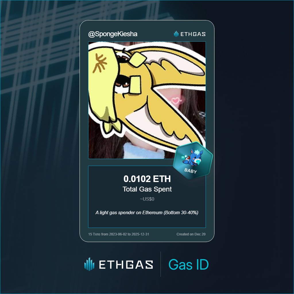Kiesha spong| ETHGas ⛽ tweet media