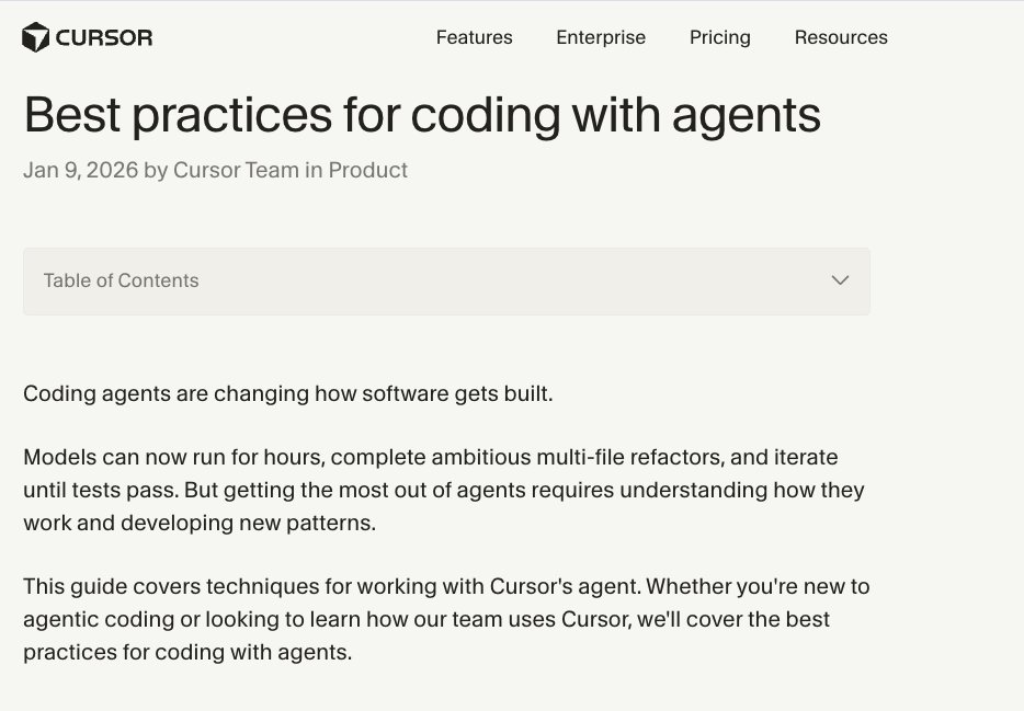 Cursor released a guide

It explains "Grind" mode for long-running agent loops and the ideal workflow

Link to blog post
cursor.com/blog/agent-bes…