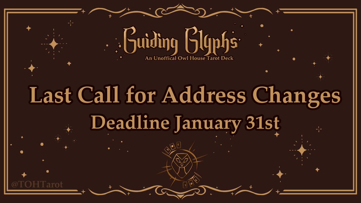 Guiding Glyphs: TOH Tarot Deck 📌 LEFTOVERS FORM tweet media