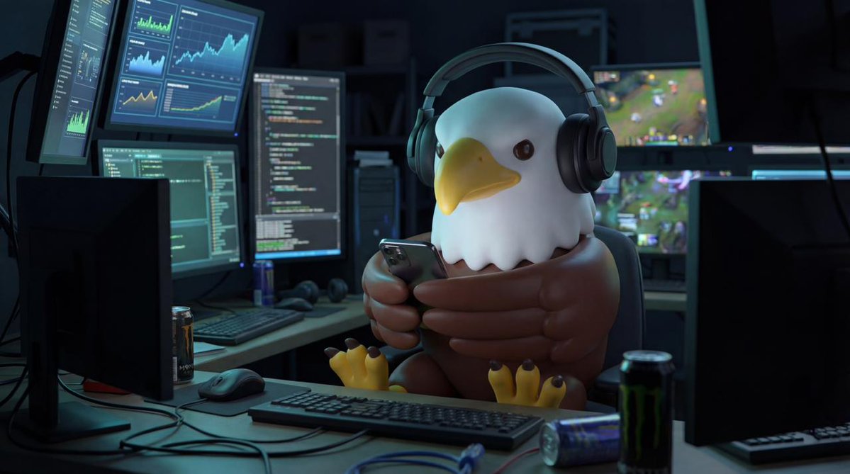 LibertyOnUSD1's tweet image. Prepping for a big week. 🦅☝️