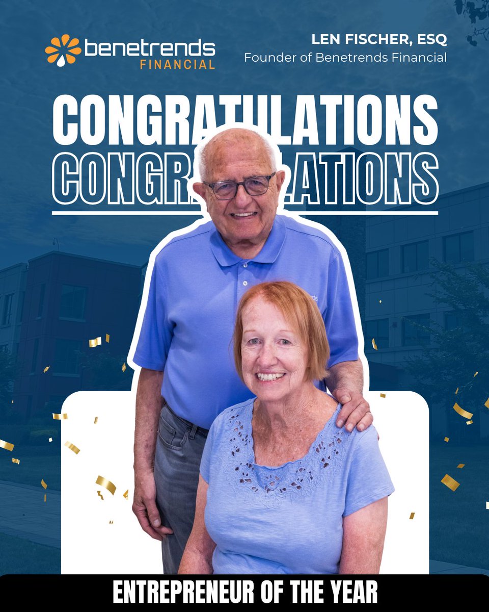 A moment decades in the making. 💙
Congratulations to our Founder, Len Fischer, on being named IFA Entrepreneur of the Year.