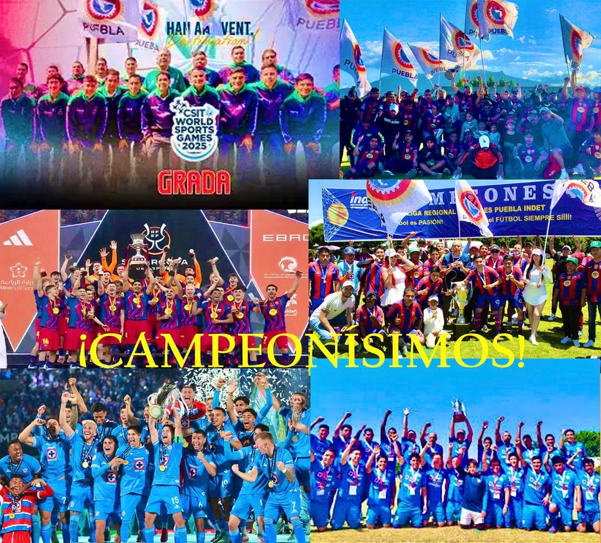 Un equipo ⚽️ de gran historia gracias Líder <a href="/leobardosoto/">Leobardo Soto</a> por fomentar el Deporte por el esfuerzo la unión la pasión de tantos triunfos y alegrías vamos por mas que viva la #CTM ⚽️🏟🇲🇽👏