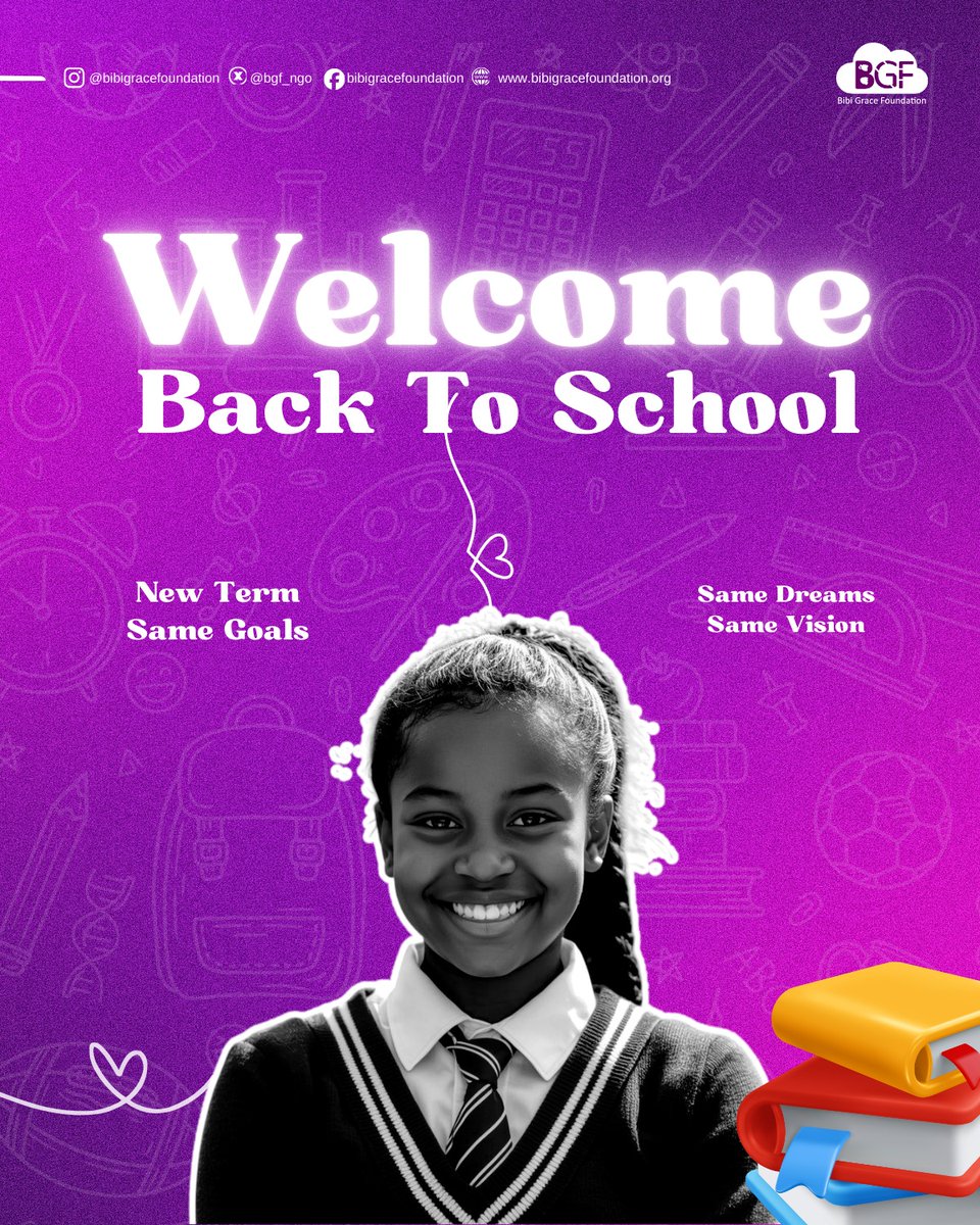 Happy Resumption! 🎒

As children return to school this season, let’s all be a little more kind, patient, and attentive to them. This period comes with excitement, pressure, and new routines, and children need our care and guidance more than ever.  #BGF